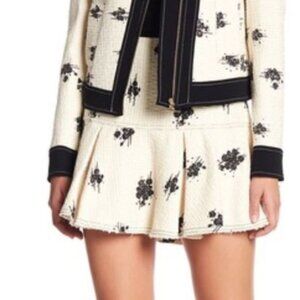 NWT Derek Lam 10 Crosby cream skirt size 4